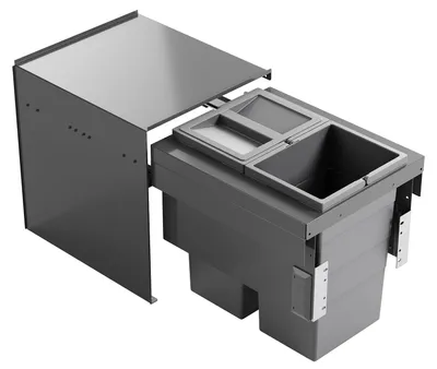 Image de Collecteur de déchets Hailo 3608601 Cargo Aqua 2x 13 litres