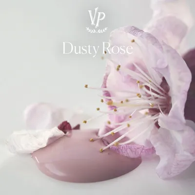 Produktbild von Mat Natural Vintage Paint Kreidefarbe – Möbelfarbe Matt | Wasserbasiert VOC-arm EN 71-3 EU Ecolabel | 65+ Farben | Shabby Chic & Vintage Look - 100 ml - Dusty Rose