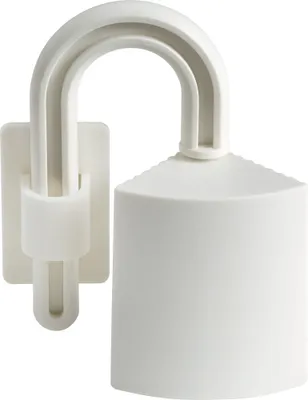 Produktbild von ABUS Scharniersperre JC5100A NESSA (Art.-Nr. 76974), Kinderfenstersicherung, 1 Stück(e), Weiß, 26 g