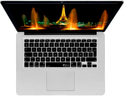 Productafbeelding van Toetsenbordbescherming, Frans, zwart, voor MacBook Pro/Air