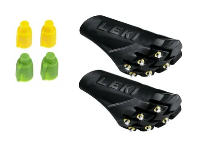 Image de Leki Nordic Walking Pads "Silent Spike", Pour Exel, Axess, etc.