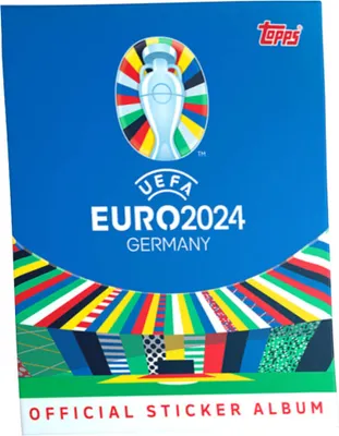 Produktbild von Topps UEFA EURO 2024 Sticker - Fußball EM Sammelsticker - 1 Sammelalbum