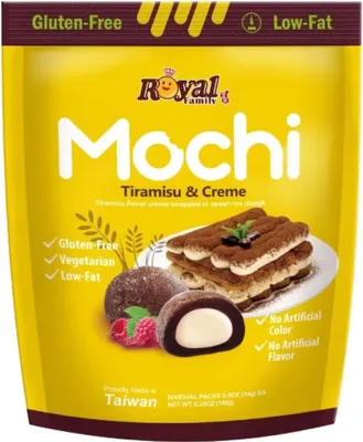 Produktbild von Royal Family Mochi Tiramisu and Creme 180g