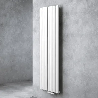 Image de doporro Radiateur pour Chauffage Central 180x54cm Radiateur à Eau Chaude Panneau Monocouche Design Vertical Blanc FV