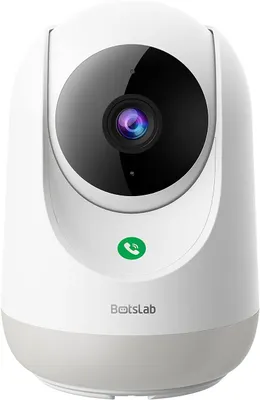 Obrázok produktu pre BOTSLAB 2K sledovacia kamera pre vnútorný mobilný telefón WLAN IP kamera s detekciou osôb pohybovým senzorom, 2-cestný zvuk, nočné videnie pre detského domáceho maznáčika
