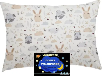 Obrázok produktu pre Detský poťah na vankúš 40 x 60 cm,bavlna, Priedušný a mäkký, pre bábätká a batoľatá, 1 kus