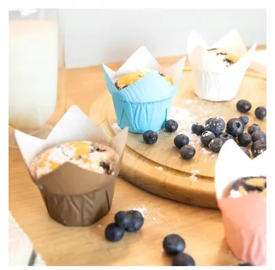 Produktbild von PartyPal Muffin-Förmchen Rosa 20 Stück