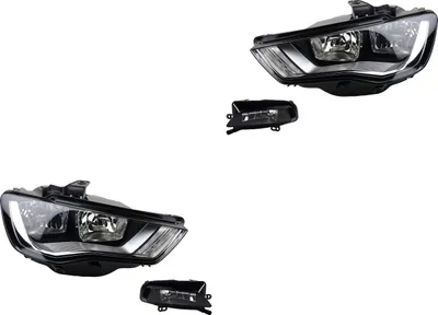 Produktbild von Scheinwerfer Satz passend für Audi A3 8V ab 04/2012- H7 H15 +Nebel 8V0941003 8V0941004 8V0941699D 8V0941700D Johns