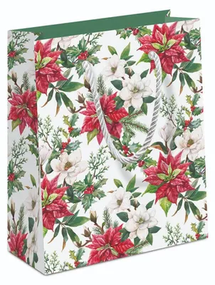 Produktbild von Geschenktasche - Christmas florals