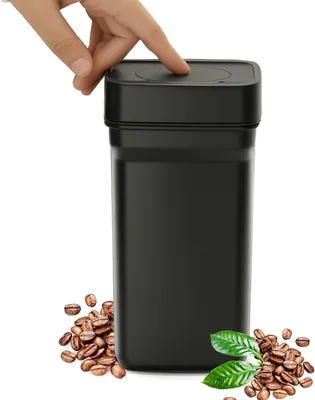 Produktbild von Kaffeekapselmaschine AiQInu Vakuum-Kaffeedose mit Vakuumpumpe, 1,2 l, Edelstahlbehälter für Müslikaffee, gemahlenen Kaffee, Tee und Trockenfutter