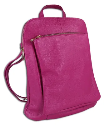 Produktbild von Toscanto Backpacks Cityrucksack fuchsia, pink Leder OTT610RP