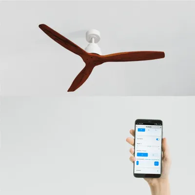 Produktbild von CREATE - WIND STYLANCE NATURAL WOOD - Leiser Deckenventilator 40W 100% Holz verschiedene Größen