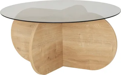 Produktbild von Skye Decor, Bubble - Sapphire Oak, Fume, Couchtische, Eiche, Glas, 75 x 35 x 75 cm