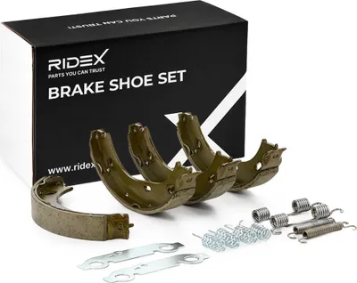 Produktbild von RIDEX Bremsbackensatz Trommelbremse Hinten passend für MERCEDES-BENZ Stufenheck (W123) 70B0385