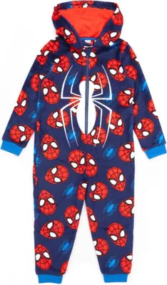 Immagine prodotto di Spider-Man - Completo da notte per bambini NS6707 (128) (Blu/Rosso/Bianco)