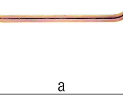 Produktbild von GAH ALBERTS 09216 Sturmhaken Stahl verzinkt 12 x 280 mm NEU