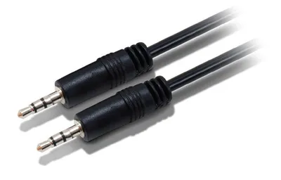 Image de Equip Câble audio 3.5mm mâle/mâle 2.50m noir Polybag