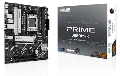 Produktbild von ASUS PRIME B850M-K AMD B850 Sockel AM5 micro ATX