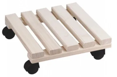 Produktbild von Pflanzenwagen - Holz - quadratisch - 30 cm - bis zu 30 kg