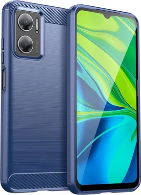 Produktbild von König Design Hülle kompatibel mit Xiaomi Redmi 10 Prime+ 5G Kunststoff Soft Handyhülle - Handy Case Blau