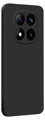Immagine prodotto di Per Xiaomi Redmi Note 14 Pro 5G Custodia protettiva in silicone TPU Flessibile Ultra sottile Nero