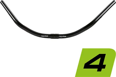 Produktbild von Ergotec Bügel MOON CRUISER, 53°, Ø = 25,4mm, MAS-Nb, schwarz, SL 4
