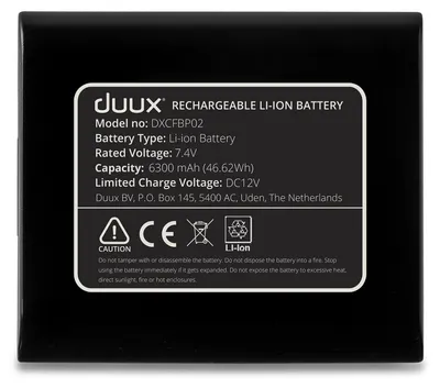 Image de Batterie et station d'accueil Duux DXCFBP02 pour Duux Smart Fans, 6300 mAh