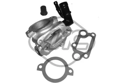 Produktbild von Metalcaucho 03173 Kühlmittelflansch für RENAULT CLIO I (B/C57, 5/357) Wasserflansch
