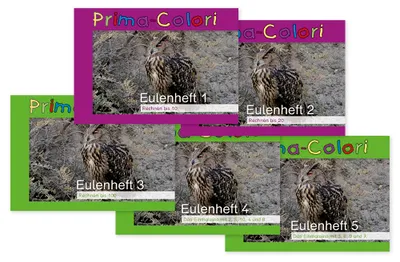 Produktbild von TimeTEX Set Eulenhefte 1-5
