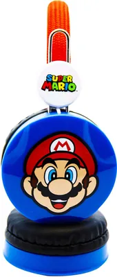 Image de OTL Technologies Écouteurs filaires Super Mario MUSIC Noir, Bleu, Rouge, Blanc