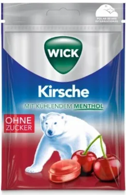 Obrázek produktu pro WICK Bonbons Kirsche Ohne Zucker 92175 72g