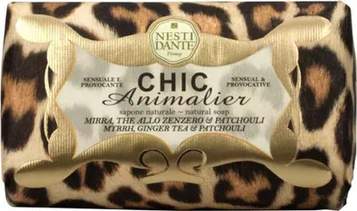 Produktbild von Nesti Dante Chic Animalier Myrrhe Ingwer Tee Patchouli Seife 250gr.