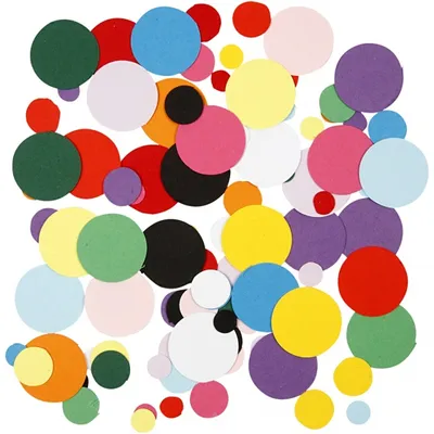 Immagine prodotto di Mosaico in cartone, 10+15+20 mm, rotondo, 180 g
