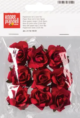 Produktbild von 6XKNORR prandell 217611001 Papierrose rot