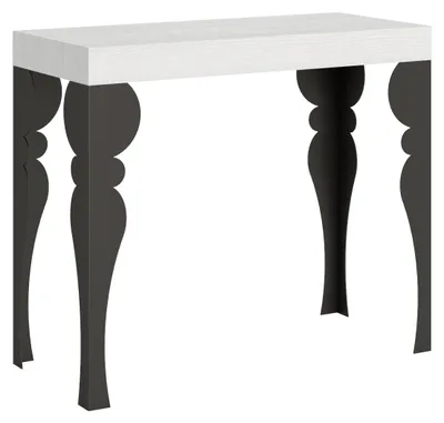 Immagine prodotto di Consolle Allungabile 90-196x40x77 cm in Nobilitato Bianco