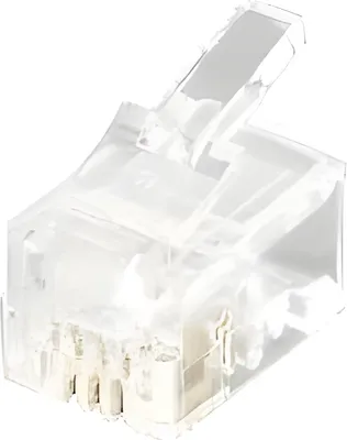 Image de Fiche téléphonique Equip, RJ11, 4P4C