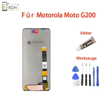 Produktbild von Für Motorola Moto G200 XT2175 5G LCD Display Touchscreen Bildschirm und Werkz...