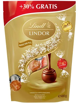 Produktbild von Lindt Lindor Kugeln Mischung 399g