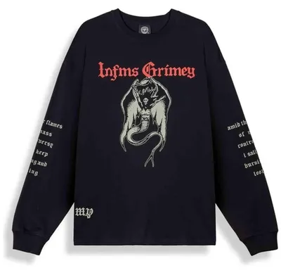 Produktbild von Sweatshirt Grimey GLS783_BLK für Herren