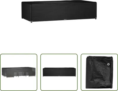 Immagine prodotto di The Living Store Copertura per mobili da giardino 12 occhielli 315x160x75 cm Rettangolare