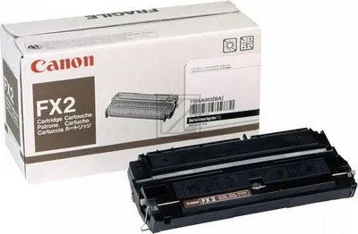 Produktbild von Canon Toner FX-2 black 5500sh f L500 L550 L600, Schwarz