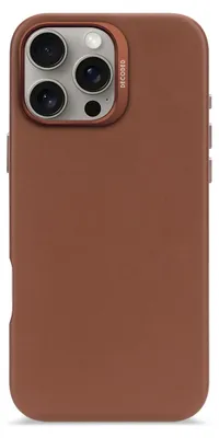 Produktbild von Decoded Leather Backcover iPhone 16 Pro Max Tan