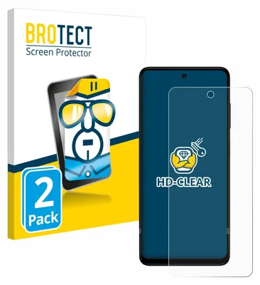 Produktbild von 2x Für HMD Pulse Pro Schutzfolie BROTECT Displayschutz Display Schutz Folie Klar Transparent