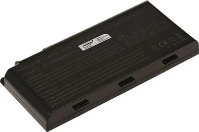 Produktbild von MSI Notebook Akku BTY-M6D 11,1V 87Wh 171x84x25mm