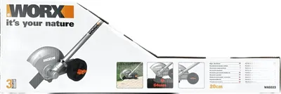 Imagen del producto de WORX WA0223 Accesorios para cortacésped DriveShare, modelo WG186E: Para un cuidado preciso del césped