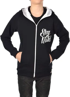 Produktbild von BEZLIT Jungen Sweatjacke mit Logo Print Schwarz 104
