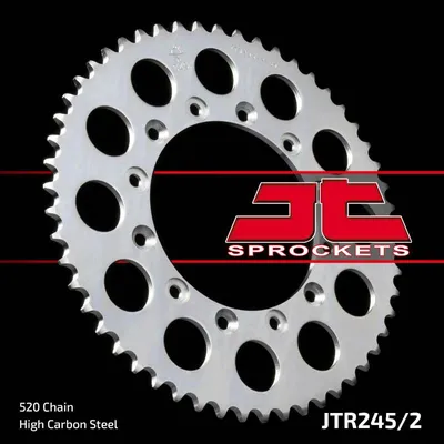 Produktbild von JTSPROCKETS Kettenrad JTR245/2.44 hinten Kohlenstoffstahl