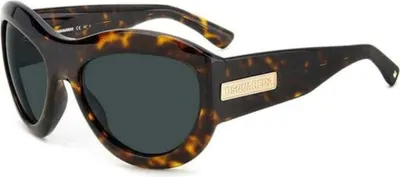 Produktbild von Dsquared2 D2 0072/S  HAVANA 59/19/135 Herren Sonnenbrillen