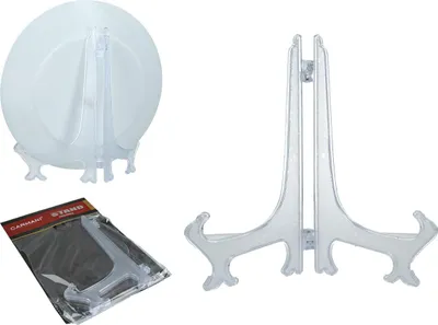 Produktbild von Tellerständer (transparent) - 9"