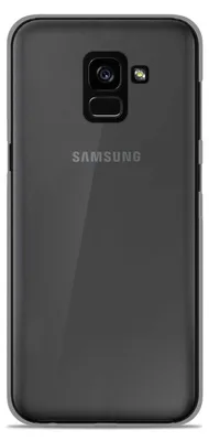 Image de 1001Coques - Coque silicone transparente compatible avec Samsung Galaxy A8 2018 - Antichoc - Anti-jaunissement